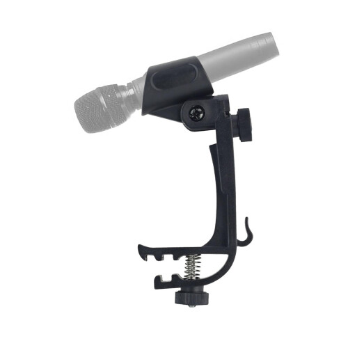 'Drum Microphone Clamp, Shockproof Drum Edge Microphone Clip, Drum Microphone Mounting Clamp for Instrument Accessories'