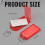 Label Window Key Tags for Easy ID, Split Ring Transparent Cover Quick Identification Durable PP Material for Portable Key Tags, Key Labels With Ring 4