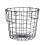 Utility Storage Basket with Easy to Use Features, Multi-function Storage Basket Featuring Durable and Long-Lasting Iron Build, Hollow-out Design Wire 1
