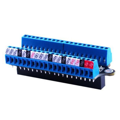 4X  Terminal Breakout Board GPIO Expansion Board Terminal Breakout Board for Raspberry Pi 4B/3B+/3B/2B/1B+/Zero 1