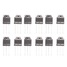 12 Transistors de Silicium - D1047 + B817, 200V, 12A