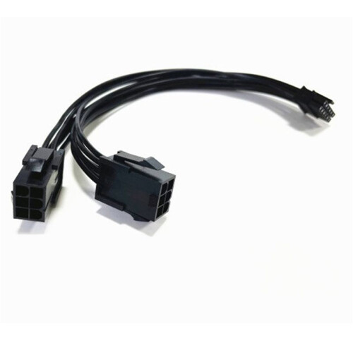 3X Cabo de AlimentaçãO Dupla de 6 Pinos para  12 Pinos GPU para RTX30 Series 3070 3080 3090, 7,8 Polegadas (20 Cm) 2