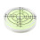 5 Pcs 32 X 7mm Acrylic Bullseye Bubble Level Round Level Bubble Accessories, Green 4