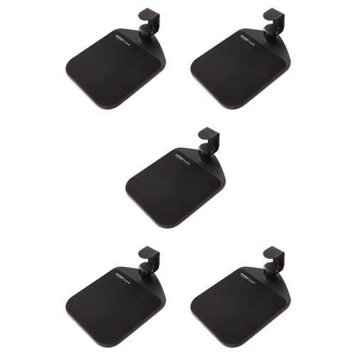 5X Jincomso Rotatable 360 Degree Fixed Mouse Pad, Mouse Tray Accessory, Wrist Guard Mouse Pad, Computer Hand Stretcher, Black