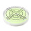 5 Pcs 32 X 7mm Acrylic Bullseye Bubble Level Round Level Bubble Accessories, Green 3