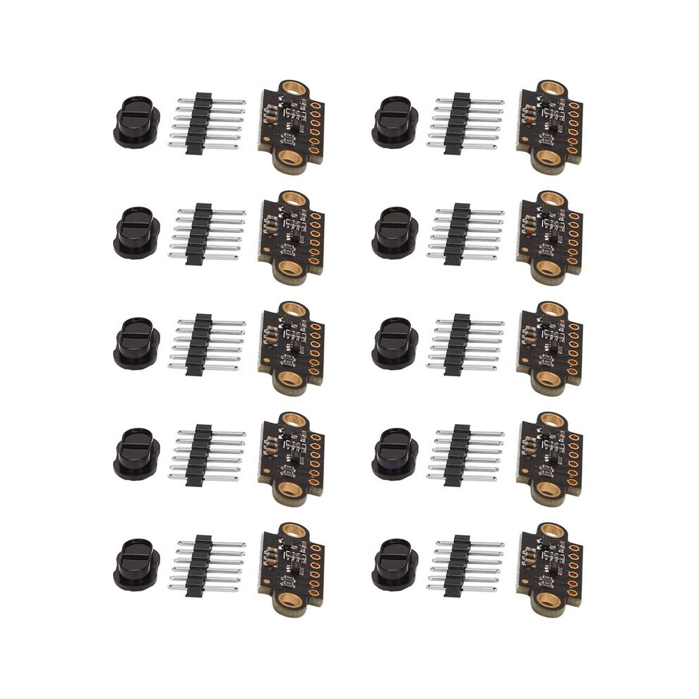 10X Vl53l1x Ranging Flight Sensor Module 3V-5V Distance 400Cm Measurement Extension Board Module For 6033227180204