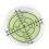 5 Pcs 32 X 7mm Acrylic Bullseye Bubble Level Round Level Bubble Accessories, Green 5