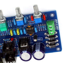 3X Preamplificador de Placa de Tono, Preamplificador EstéReo de Alta Fidelidad de 2,0 Preamplificador NE5532, Preamplificador Amplificador