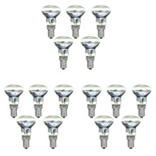 Replacement Lava Lamp E14 R39 30W Spotlight Screw in Light Bulb Clear Reflector Spot Light Bulbs Lava Incandescent 15Pcs