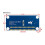 2X Waveshare CHAPÉU de Tela LCD de 1,44 Polegadas para Raspberry Pi 2B/3B/3B+/Zero/Zero W 128X128 Pixels Interface SPI LED Backlight 3.3V 8