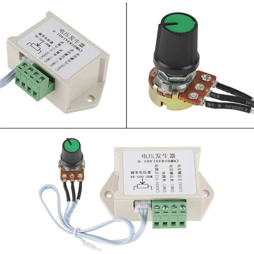 4X  Voltage Generator Module 0-10V 10MA Adjustable Analog Voltage Signal Generator for PLC MCU Industrial Controller 1