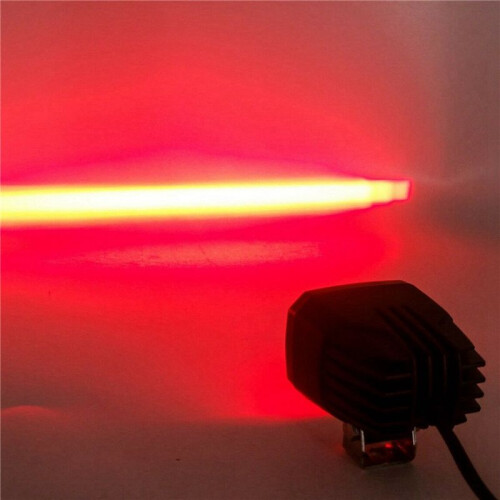 2X 10-80V 7303S Forklift LED Warning Light Linear Area Safety Light Forklift Reversing Indicator Light Working Light 2