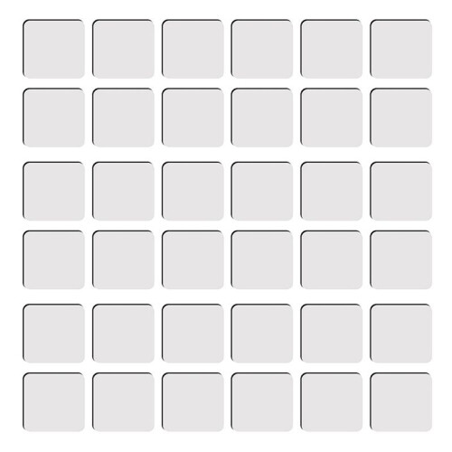 36 Pcs Sublimation Square Coaster Blanks Bulk  Blanks Hardboard Cork Coasters Blank  Cork Coasters