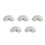 1500 Pcs 3 Inch Silver Wine Pourer Discs Drip-Proof Drip Pouring Pour Spout Pour Wine Thin Slice 1