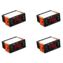 4X ETC-961 Thermostaat Temperatuurregelaar Vochtigheidsregeling Thermometer Hygrometer Koeling Alarm 220V NTC Sensor: