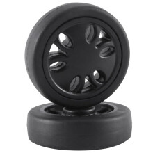2set 50X15mm Luggage Wheels Wear Resistant PU Caster Suitcase Replacement Wheels Luggage Wheel Universal 6mm 8mm