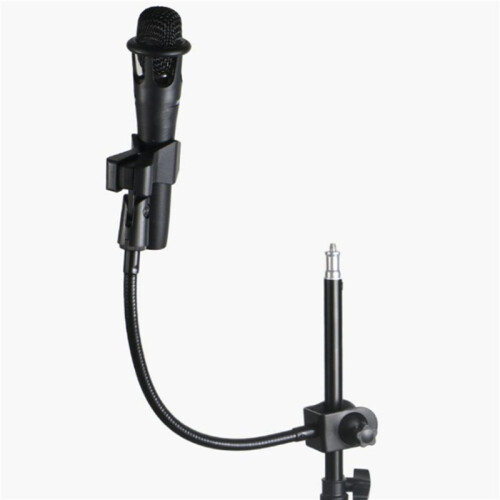 3X Support de Microphone Flexible à Col de Cygne avec Pince de Bureau pour Studio de Diffusion Radio, ÉQuipement de Diffusion en Direct 2