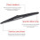 6X Rear Wiper Arm Blade Assembly - for   JK 2007-2016 4