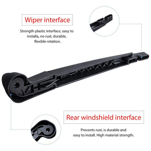 6X Rear Wiper Arm Blade Assembly - for   JK 2007-2016 2