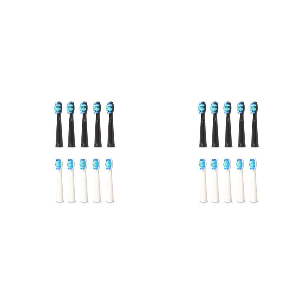 20PCS Electric Toothbrush Heads for Fairywill FW-507/508/551/917/959,FW-D1/FW-D3/FW-D7/FW-D8