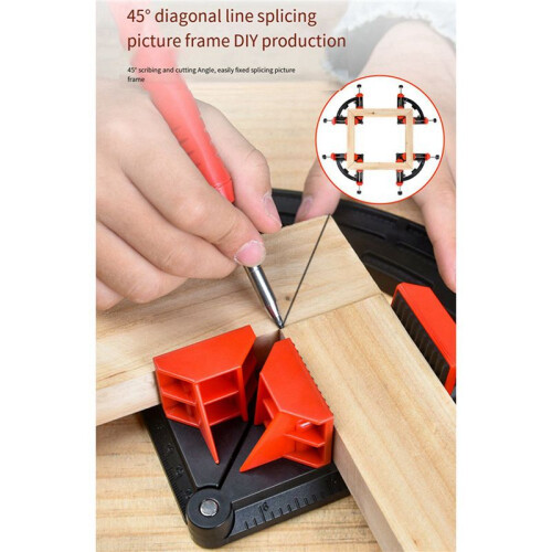 4X Woodworking Angle Clamp 30-90 Degrees Adjustable Home Right-Angle Fixing Tool Right-Angle Clamp 2