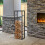 Homcom HOMCOM 150cm Metal Firewood Log Holder Rack Elevated Design, Base Side Rails 1