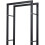 Homcom HOMCOM 150cm Metal Firewood Log Holder Rack Elevated Design, Base Side Rails 9