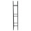 Homcom HOMCOM 150cm Metal Firewood Log Holder Rack Elevated Design, Base Side Rails 8