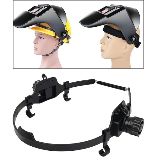Hard Hat Mount Adapter For Welding Helmets Adjustable Quick Release Universal Fit Professional Grade Gear 2