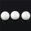 40 X Christmas Decoration Modelling  Polystyrene Foam  Sphere 6cm---White 5