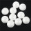 40 X Christmas Decoration Modelling  Polystyrene Foam  Sphere 6cm---White 6
