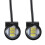 6 Pcs White LED Motorcycle Headlight Spotlight Driving Daytime Running Light Lamp 3