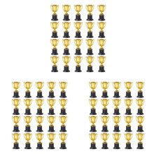 60PCS Plastic Gold Cups Trophies for Party Children Early Learning Toys Prizes Children's Holiday Trophy Reward