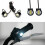 6 Pcs White LED Motorcycle Headlight Spotlight Driving Daytime Running Light Lamp 7