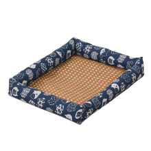Cat Cooling Mat Indoor Use Blue Color Pet Cushion Sleeping And Playing For Cats Puppies Hamsters Rabbits