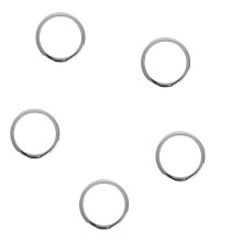 5X Kit per Batteria Da 6 Pollici Anelli per Fori per Grancassa Accessori per Strumenti di Perforazione del Tamburo
