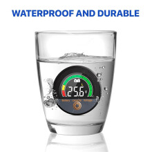 3X 12V 24V 48V 60V 84V Waterproof IP67 Battery Capacity Voltage Meter with Backlight LCD and Low-Voltage Alarm