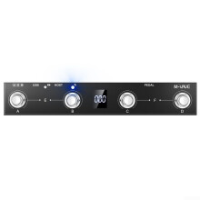 Efficient For MIDI Footswitch Controller with USB Connection and 12 Hours Battery Life (Black)