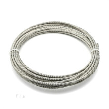 Stainless steel wire rope 100m 0.62mm 304 7*7 bare rope lifting cable