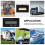 Lcd-Batterijcapaciteitsmonitor,Waterdichte 12V/24V/36V/48V 6
