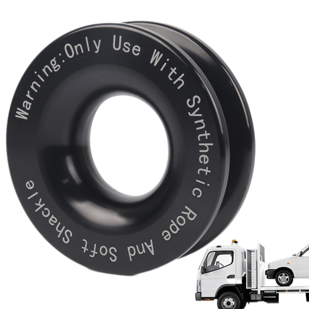 41,000 Lbs Heavy Duty Aluminum Recovery Ring Â Rustproof Lightweight Snatch Ring For Offroad Towing 9347817156249