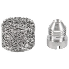 14 Pcs 1.1 mm Foam Cannon Orifice Nozzle and Foam Maker Set, Thread Nozzle and Mesh Filter for Snow Foam Lance, 3000 PSI