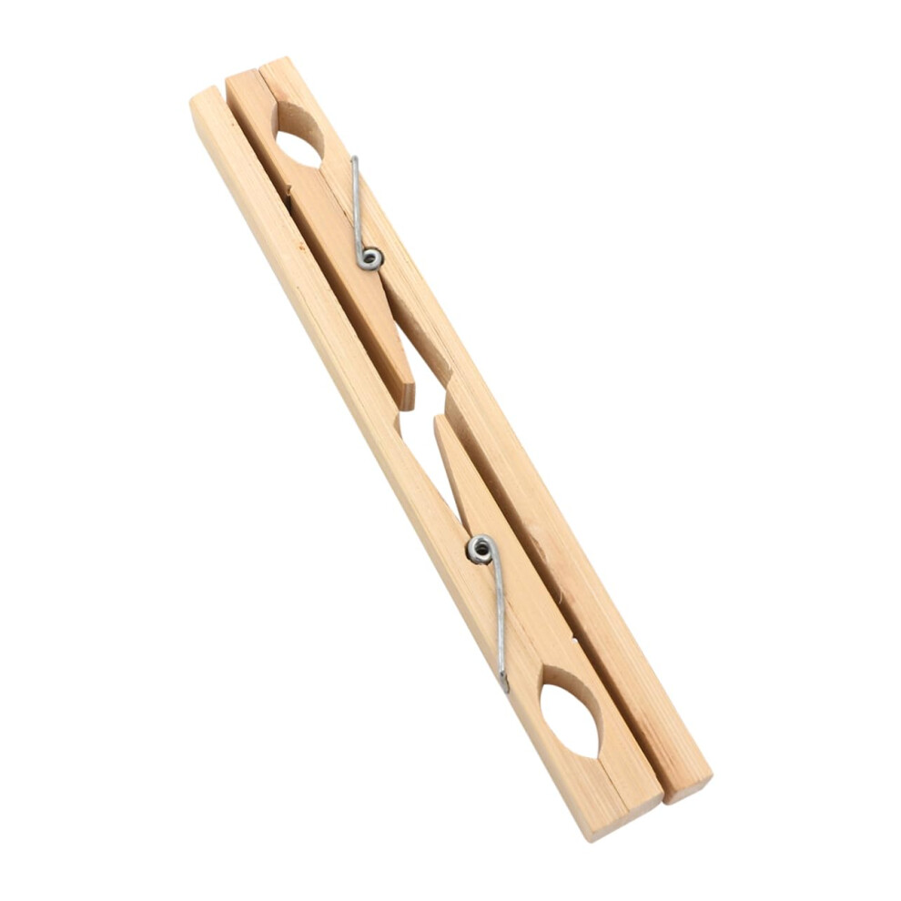 10Pack Wooden Test Tube Holder, Test Tube Clamp, Laboratory Clamp, Stand