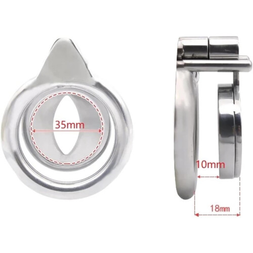 Men's Locking Cage With Straps A151 Model, 40mm Width, Three Size Options 1