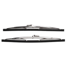 2Pcs 12inch Car Front Windshield Wipers Polished Front Windshield Wiper Blades Car Universal Replacement Parts