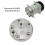 Aluminium AC Compressor Cover for SD508 HRZ 8X10 Replacement 11