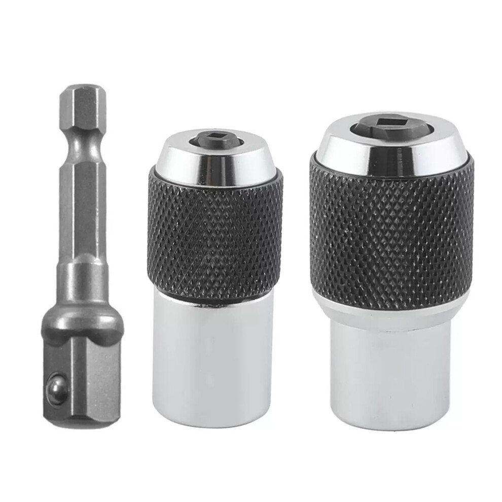 Tap Holder Socket Set For Seamless Threading And Extraction, 3/8Inch Drive, 3Piece, Square Shank Adapters 9382693829573