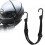 Black Retractable Helmet Elastic Rope Strap 90cm Motorcycle Luggage Strap 12