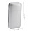 Adjustable Silver Cigarette Case for Thick and Thin Cigarettes Dual Purpose 3