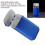 Adjustable Blue Plastic & Iron Cigarette Case, 12x6cm, Dual Use 8
